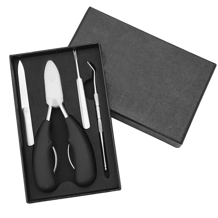 Cleste pedichiura, pila si instrumente pentru unghii dure, Fellis