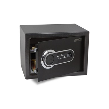 Seif digital cu scanner de amprente si tastatura Seif digital cu scanner de amprente si tastatura