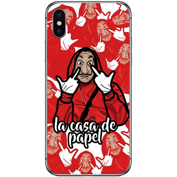 Husa din Silicon, Hate Papel pentru iPhone XS Max, Multicolor