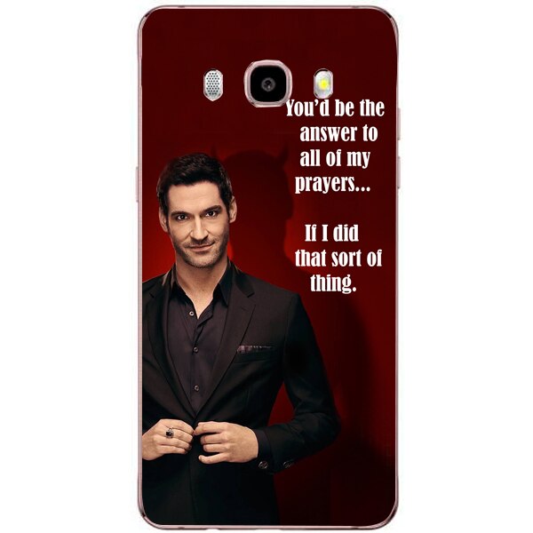 Husa din Silicon, If I Did That Sort Of Thing pentru Samsung Galaxy J5 (2016), Multicolor