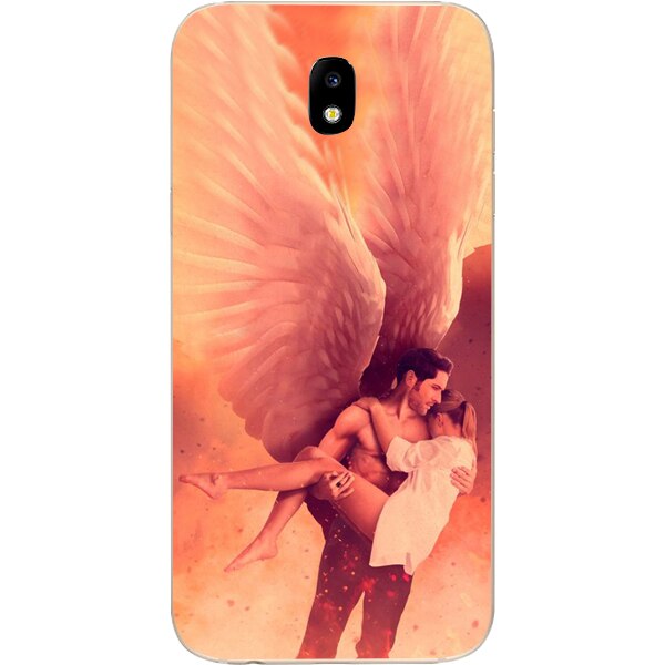 Husa din Silicon, Flying Angel pentru Samsung Galaxy J5 (2017), Multicolor