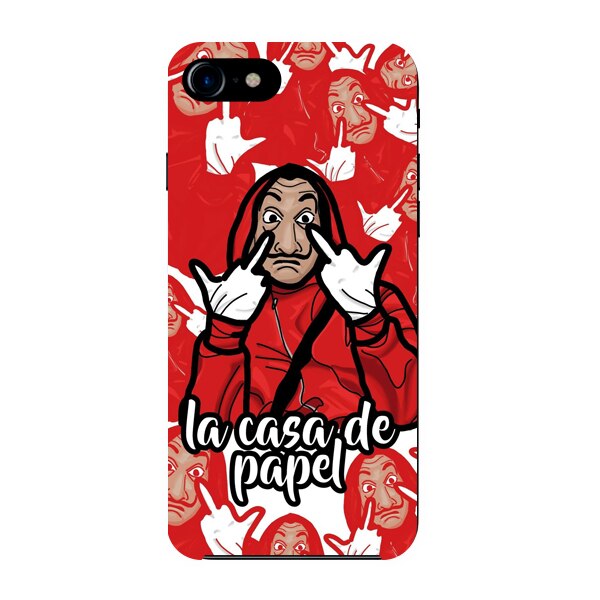 Husa din Silicon, Hate Papel pentru iPhone 7, Multicolor