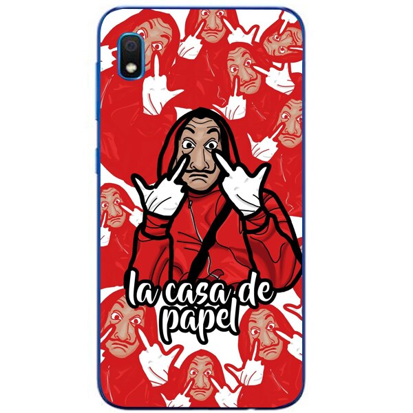 Husa din Silicon, Hate Papel pentru Samsung Galaxy A10, Multicolor