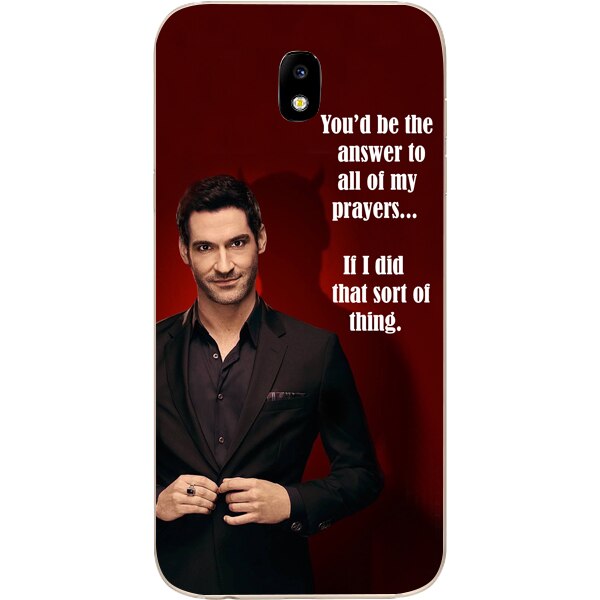 Husa din Silicon, If I Did That Sort Of Thing pentru Samsung Galaxy J5 (2017), Multicolor
