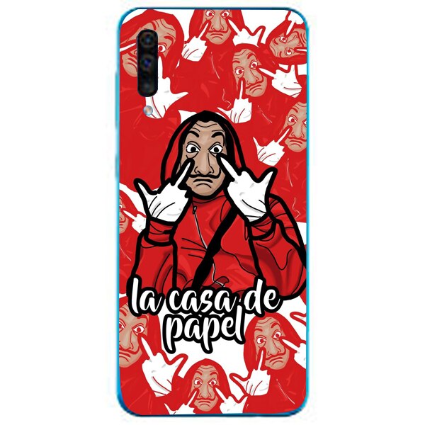 Husa din Silicon, Hate Papel pentru Samsung Galaxy A50, Multicolor