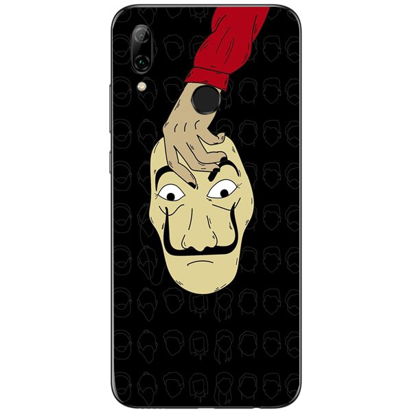 Husa din Silicon, La Casa de Papel Mask copy pentru Huawei P30 Lite, Multicolor