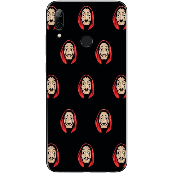 Husa din Silicon, La Casa de Papel Masks copy pentru Huawei P Smart (2019), Multicolor