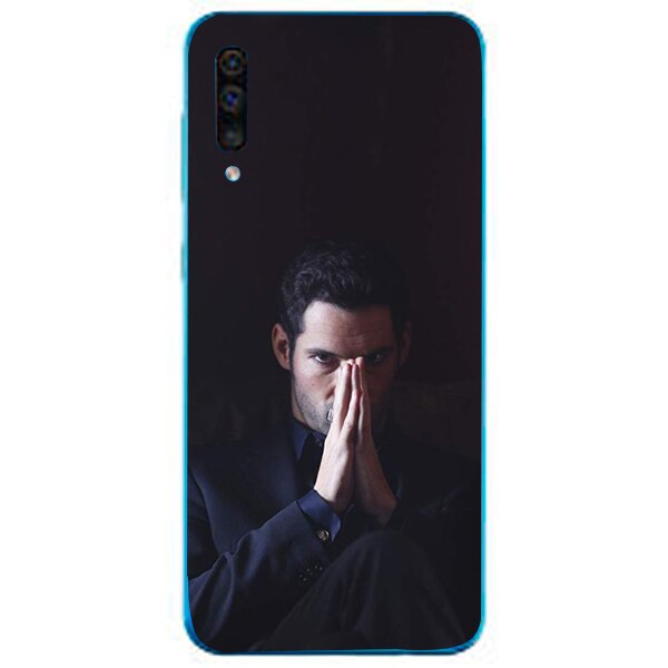 Husa din Silicon, Let Me Think About It pentru Samsung Galaxy A70, Multicolor