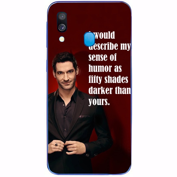 Husa din Silicon, My Sense Of Humor pentru Samsung Galaxy A20e, Multicolor