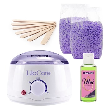 Kit epilare cu ceara granule Lavanda 2 x500 g Kit epilare cu ceara granule Lavanda 2 x500 g