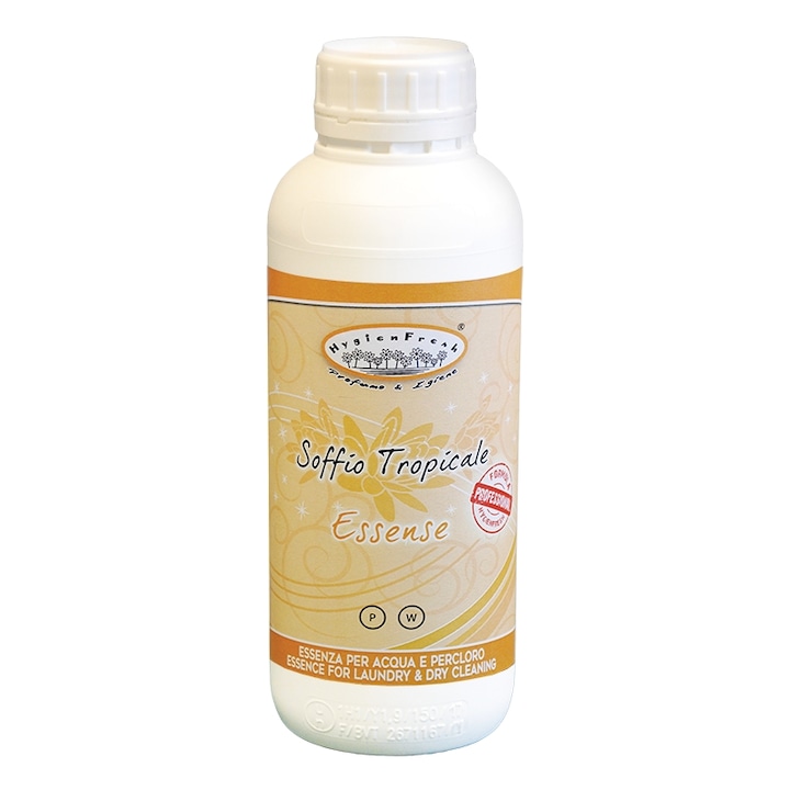 HygienFresh Soffio Tropicale koncentrált professzionális mosodai parfüm, 1000 ml