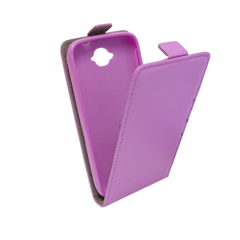 Husa LG L50 D213, Piele eco, flexi, mov