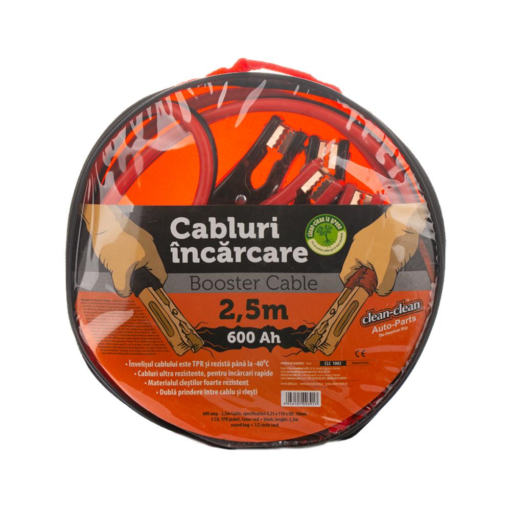 Cablu incarcare auto 600 A 2,5m Clean-Clean