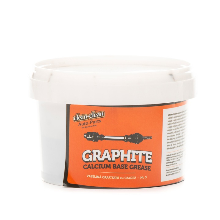 Vaselina cu calciu grafitat 400g Clean-Clean