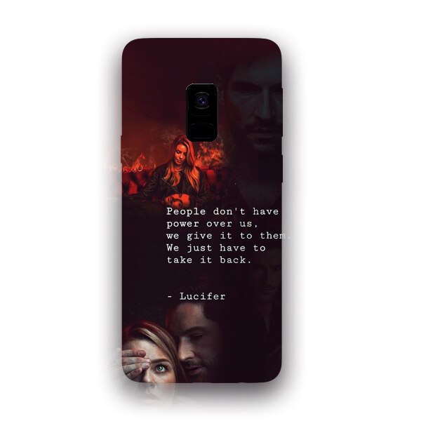Husa din Silicon, Power Over Us pentru Samsung Galaxy S9, Multicolor