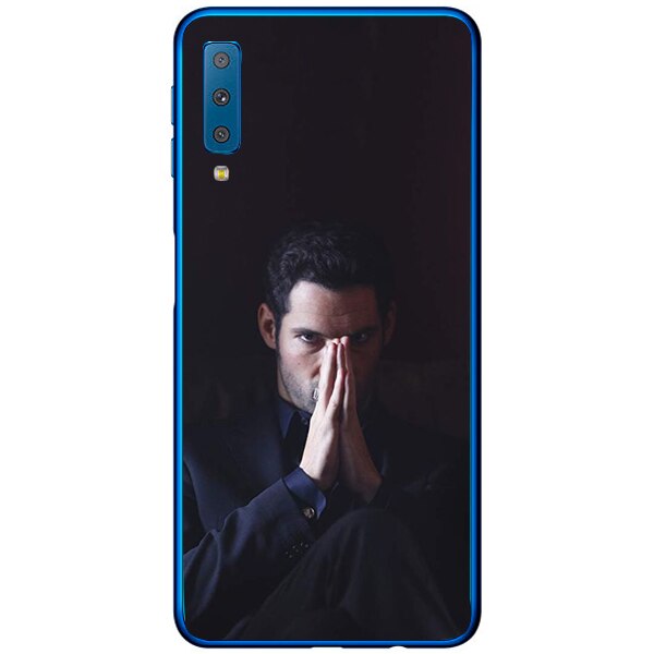 Husa din Silicon, Let Me Think About It pentru Samsung Galaxy A7 (2018), Multicolor