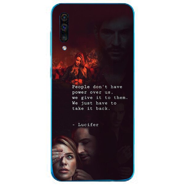 Husa din Silicon, Power Over Us pentru Samsung Galaxy A50, Multicolor