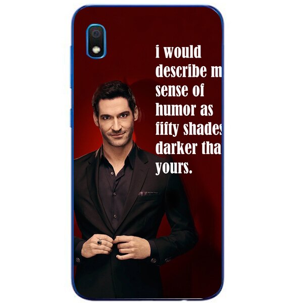 Husa din Silicon, My Sense Of Humor pentru Samsung Galaxy A10, Multicolor