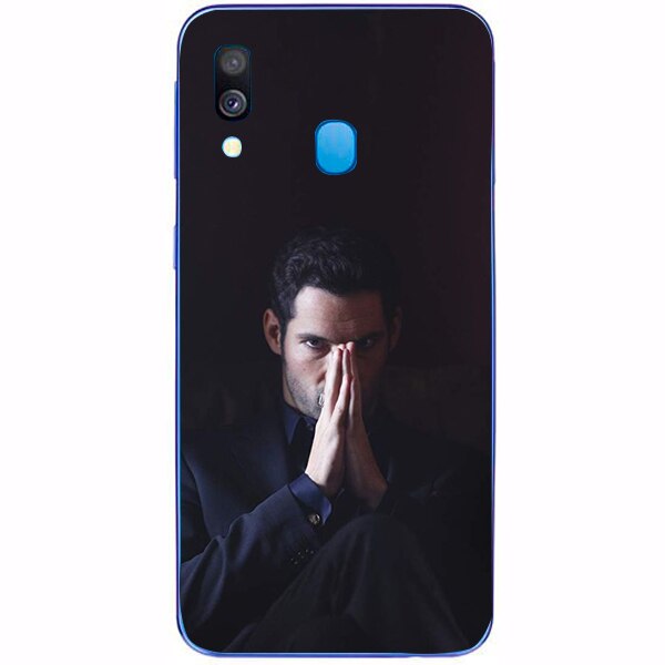 Husa din Silicon, Let Me Think About It pentru Samsung Galaxy A40, Multicolor