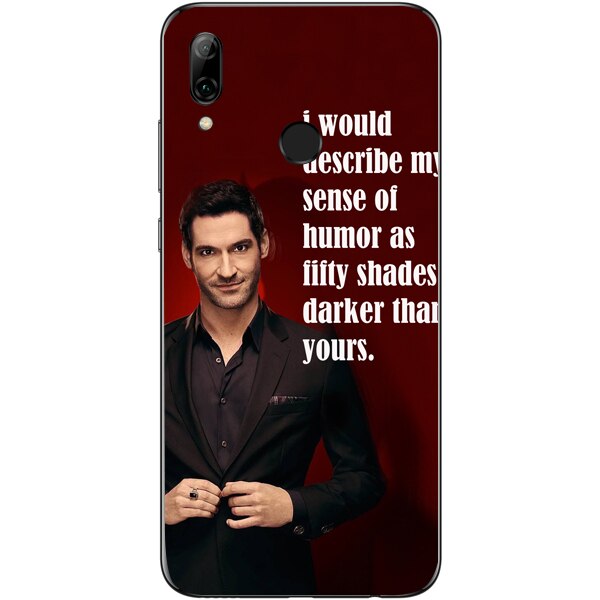 Husa din Silicon, My Sense Of Humor pentru Huawei P Smart (2019), Multicolor