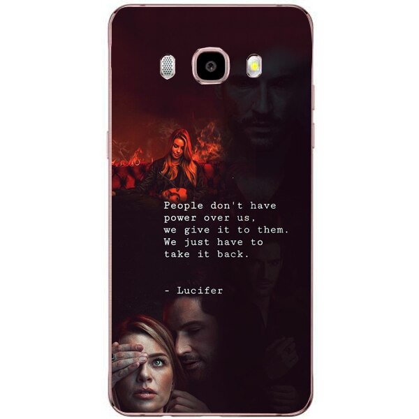 Husa din Silicon, Power Over Us pentru Samsung Galaxy J5 (2016), Multicolor