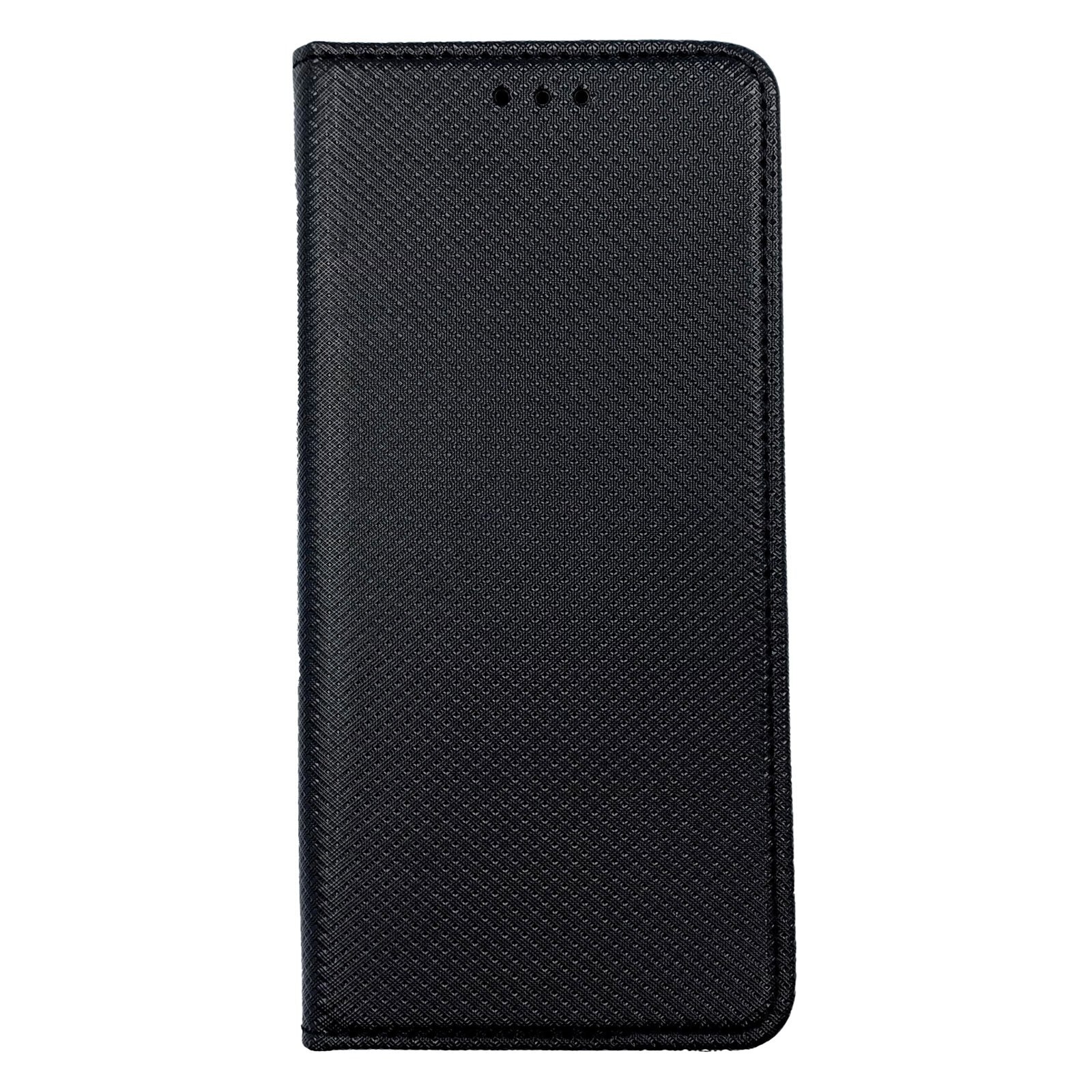 Husa Flip Carte Samsung Galaxy A20e Magnetica Cu Stand, Portofel, Antisoc, Viceversa Negru
