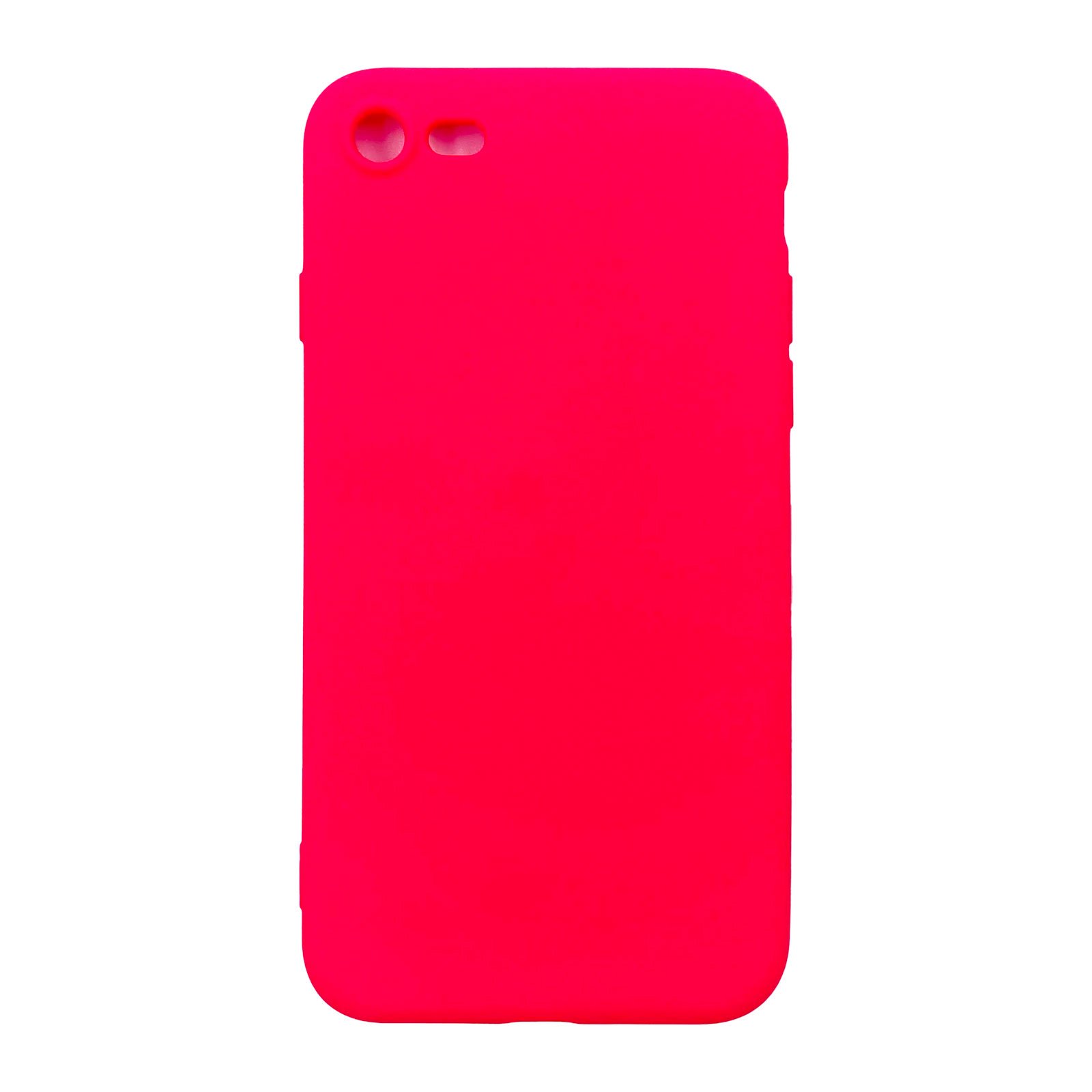 Husa silicon Apple iPhone SE 2 Matte, Antisoc, TPU, Viceversa Roz Neon