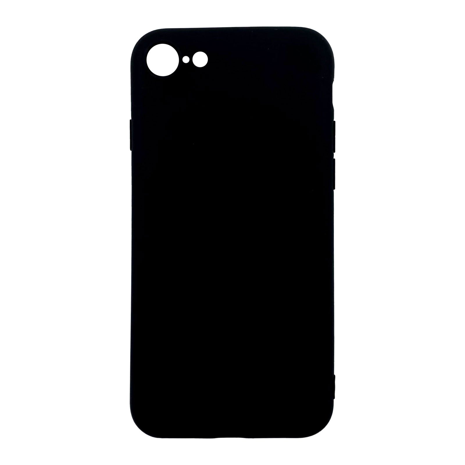Husa silicon Apple iPhone SE 2 Matte, Antisoc, TPU, Viceversa Negru