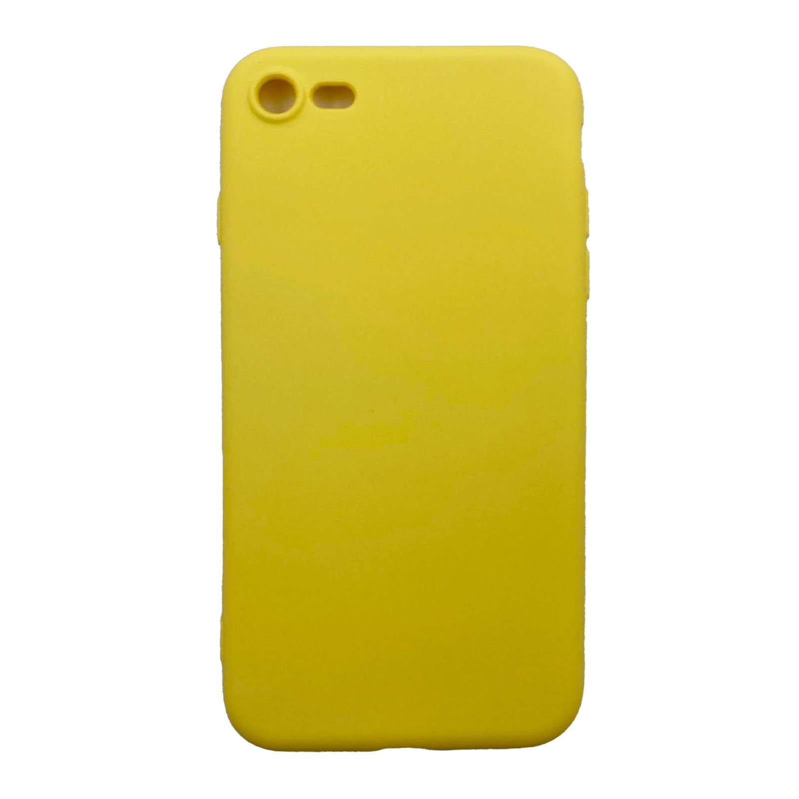 Husa silicon Apple iPhone SE 2 Matte, Antisoc, TPU, Viceversa Galben