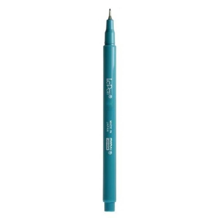 Тънкописец MARVY Le Pen Graphic Liner Pen, кръгъл връх 0,3 mm, пигментно мастило, мой цвят лазурен