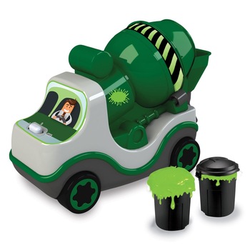 Camion creativ, Zola®, cu Slime, culoare verde Camion creativ, Zola®, cu Slime, culoare verde