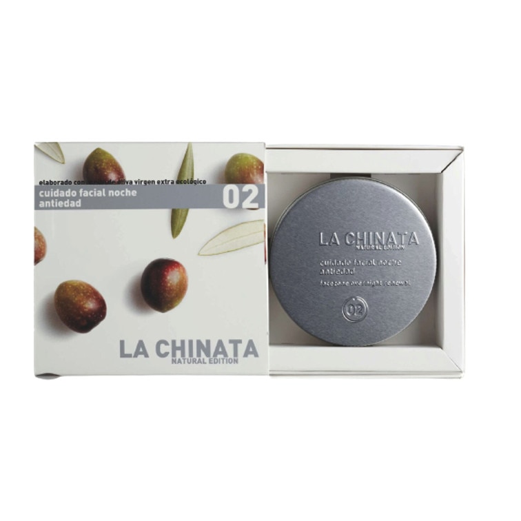 Crema pentru fata, de noapte, antiimbatranire, cu extract de maslin, 75 ml, La Chinata