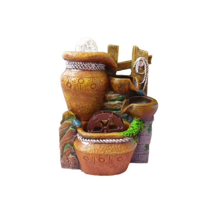 Артезианска чешма, BV, с бутон за включване/изключване, 3 съда, 28 см, 1181CX