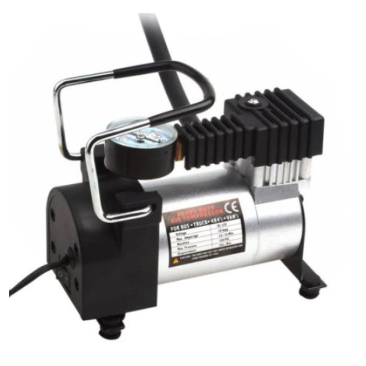Autós kompresszor, 12V tápegységgel, 150 PSI