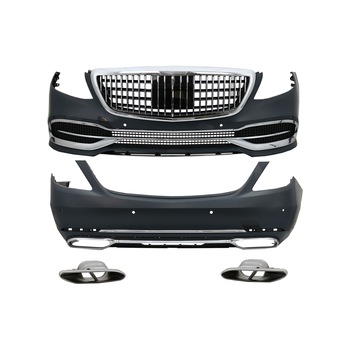 Pachet Exterior compatibil cu Mercedes S-Class W222 Facelift (2013-Up) S63 M-Design Pachet Exterior compatibil cu Mercedes S-Class W222 Facelift (2013-Up) S63 M-Design
