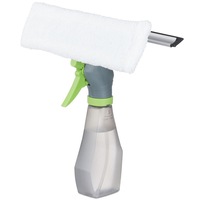 pulverizator cu laveta si lamela de cauciuc pentru curatat geamurile sticla si accesorii spalare ferestre relaxdays plastic textil gri imagen 23_0_
0