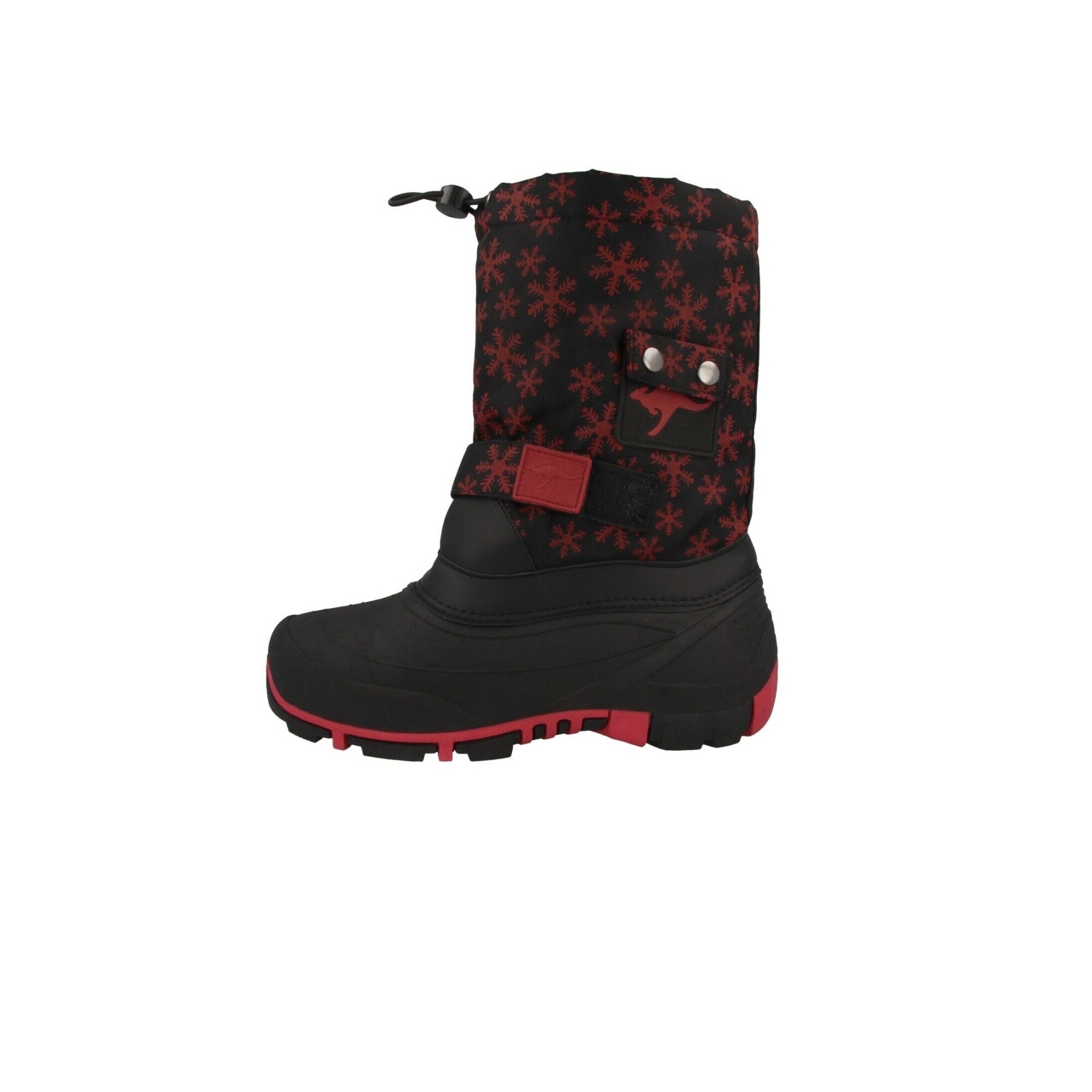 Cizme, Kangaroos, Negru/Bordo, 39