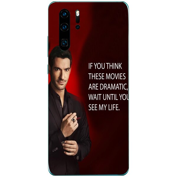 Husa din Silicon, Wait Until You See My Life pentru Huawei P30 Pro, Multicolor