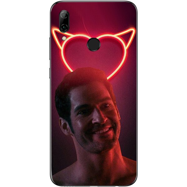 Husa din Silicon, Red Devil pentru Huawei P Smart (2019), Multicolor