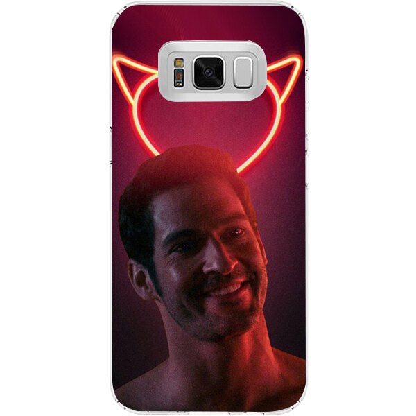 Husa din Silicon, Red Devil pentru Samsung Galaxy S8, Multicolor