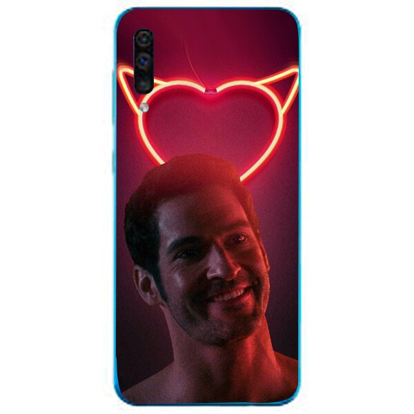 Husa din Silicon, Red Devil pentru Samsung Galaxy A70, Multicolor
