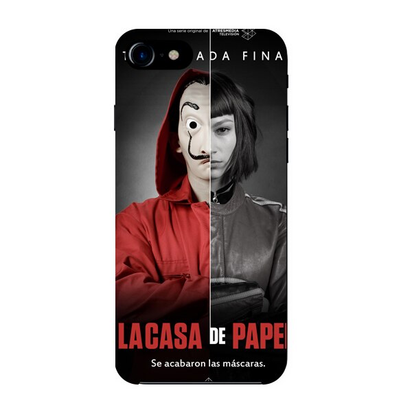 Husa din Silicon, Wallpaper De Papel pentru iPhone 7, Multicolor