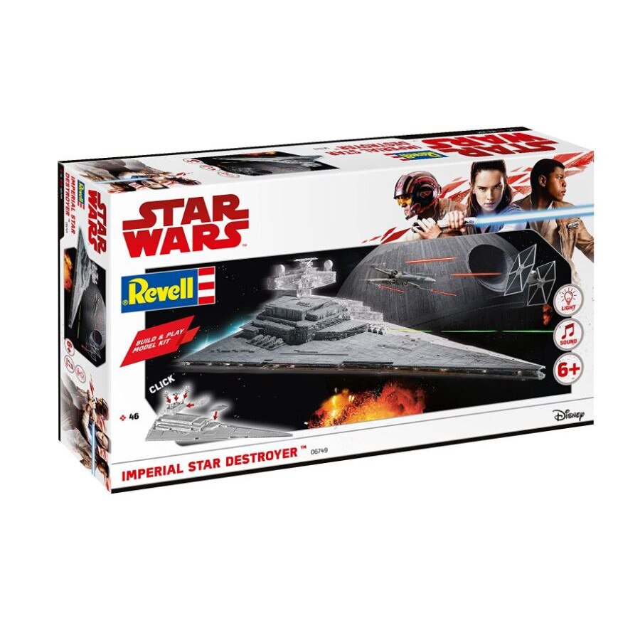 Aeromodel de construit Revell Star wars Imperial Star Destroyer 46 piese