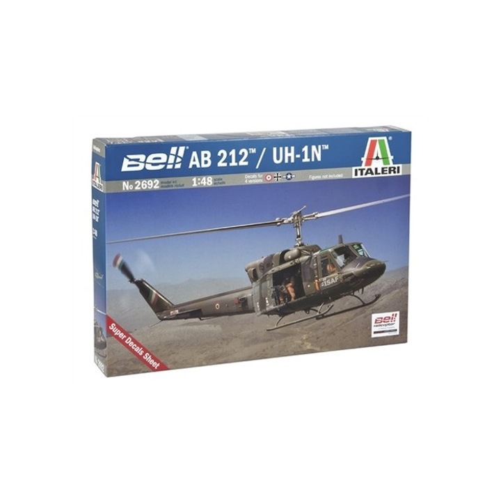 Italeri, helikopter makett BELL AB212/UH-1N 1:48