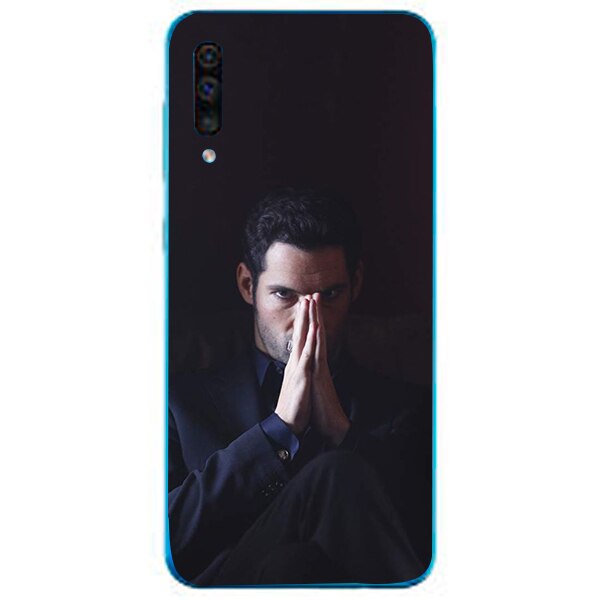 Husa din Silicon, Let Me Think About It pentru Samsung Galaxy A50, Multicolor
