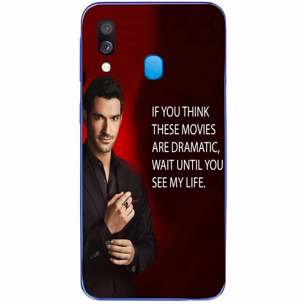 Husa din Silicon, Wait Until You See My Life pentru Samsung Galaxy A20e, Multicolor