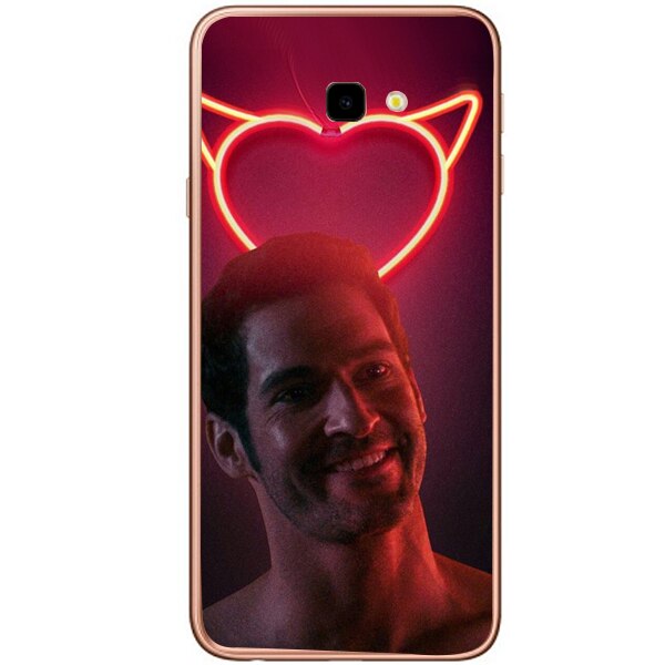 Husa din Silicon, Red Devil pentru Samsung Galaxy J4 Plus, Multicolor