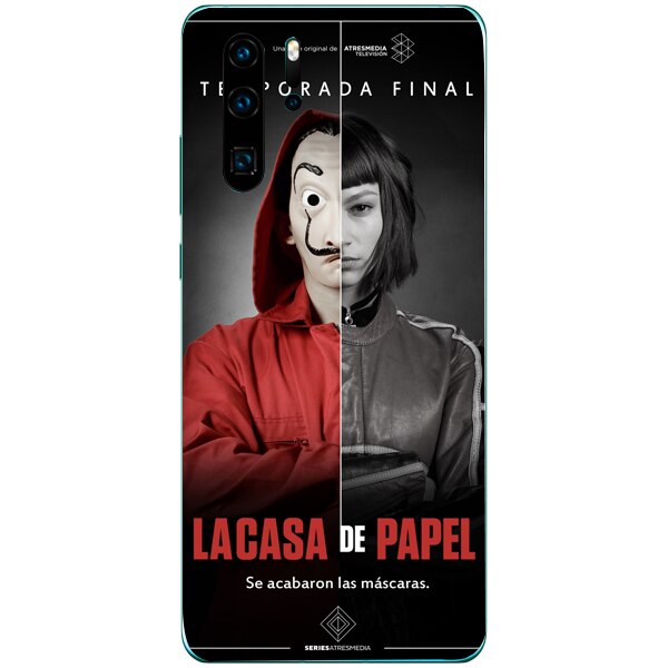 Husa din Silicon, Wallpaper De Papel pentru Huawei P30 Pro, Multicolor