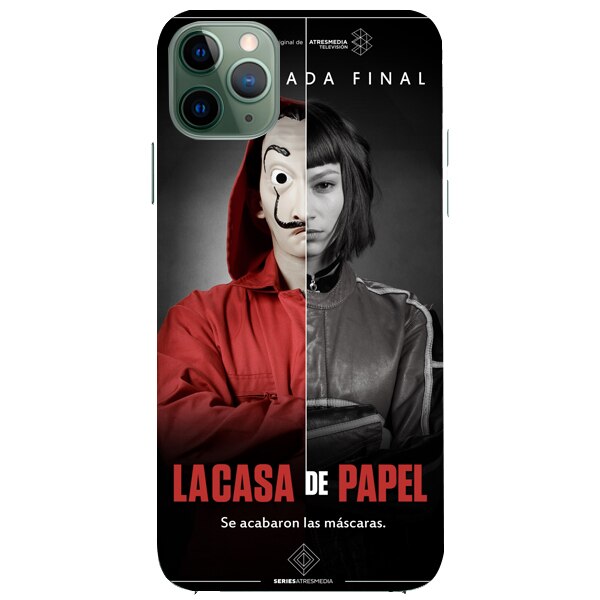 Husa din Silicon, Wallpaper De Papel pentru iPhone 11 Pro Max, Multicolor