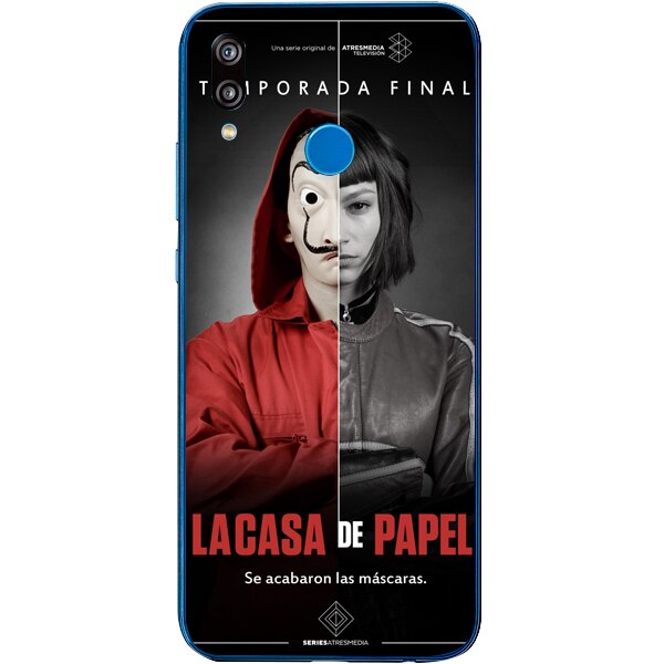 Husa din Silicon, Wallpaper De Papel pentru Huawei P20 Lite, Multicolor